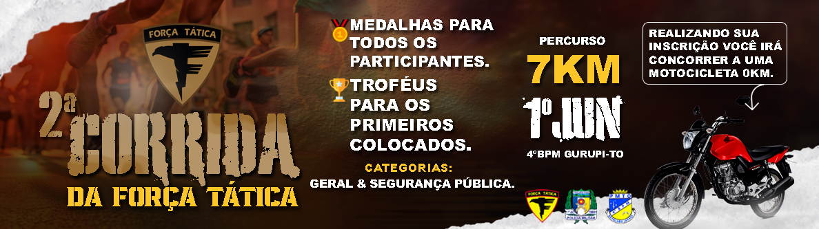 II CORRIDA DA FORÇA TÁTICA