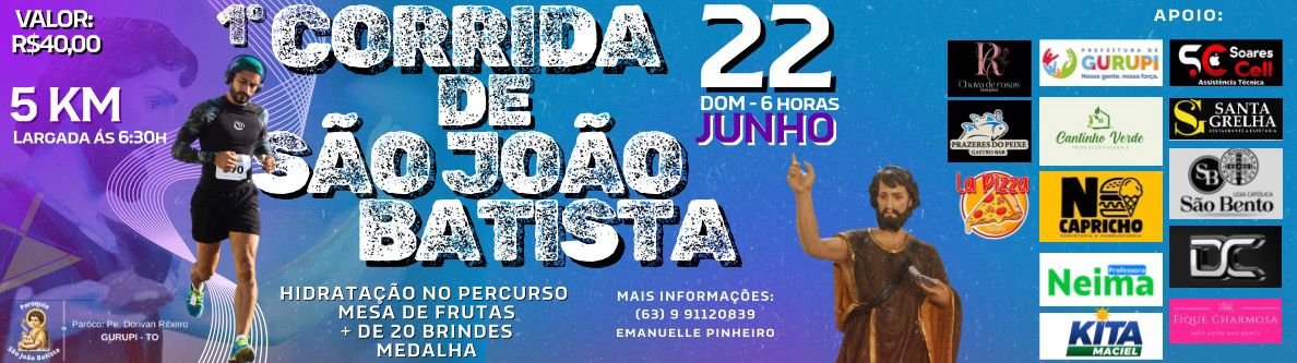 1º Corrida de São João Batista