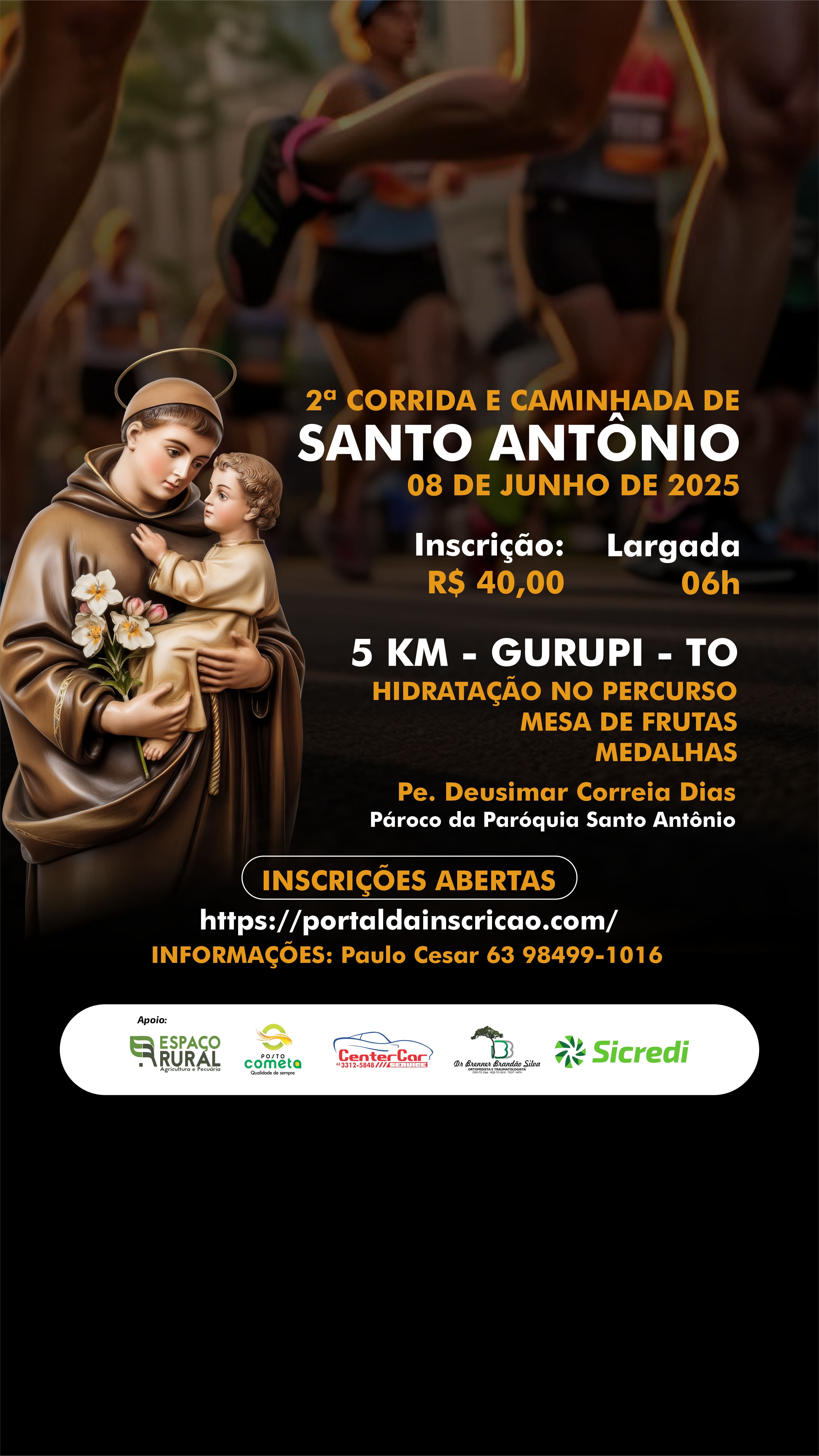2ª Corrida e Caminhada de Santo Antônio